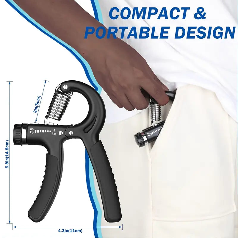 Buy 1 Get 1 Free Adjustable Hand Gripper Resistance Hand