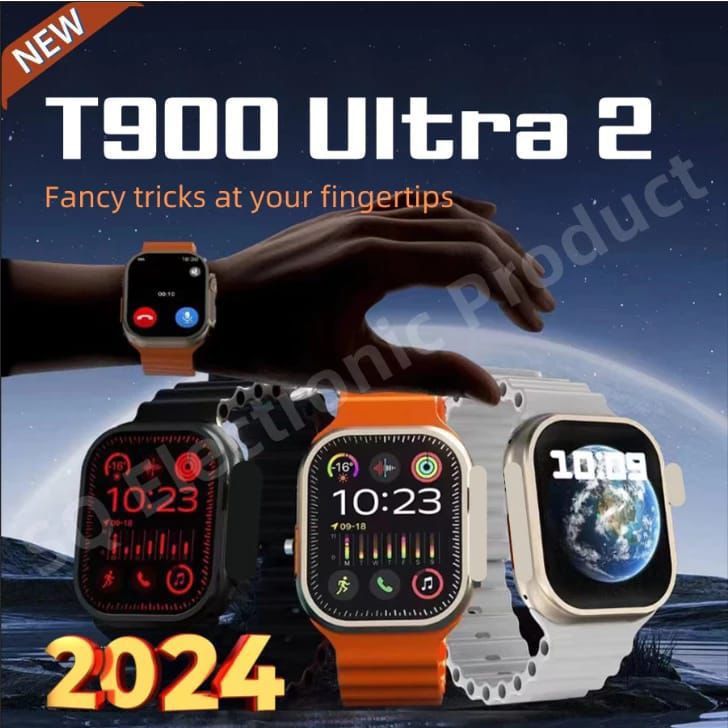 T900 Ultra 2 Smartwatch – Premium Sports & Fitness Smart Watch with Call Feature, HiwatchPro App, for Men & Women