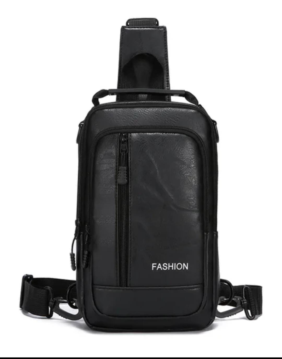 Crossbody Chest Bag – Water Resistant with Silky Long Strap