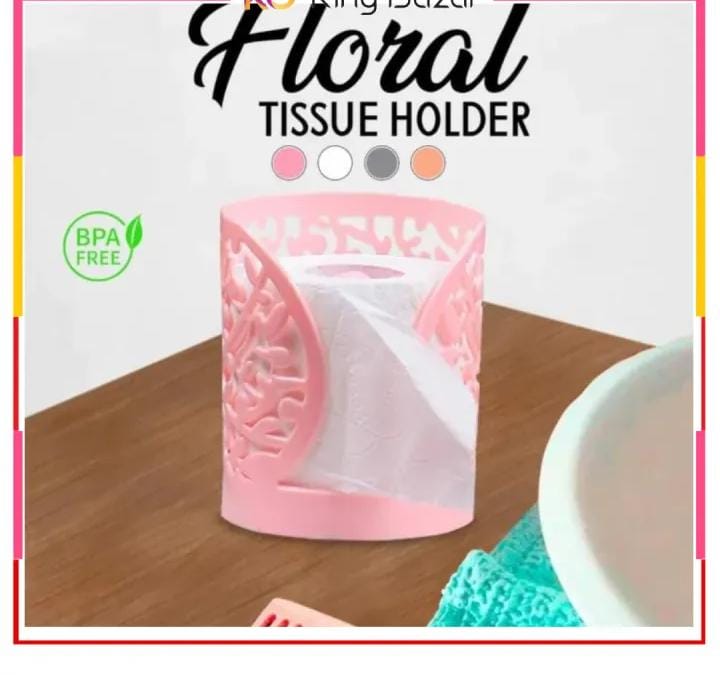 πΈ New Unique & Stylish Floral Round Shape Tissue Holder πΈ