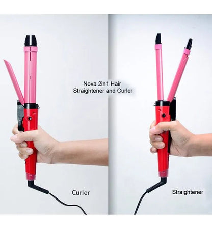2 in 1 NOVA  Hair Curler
