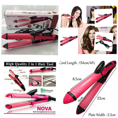 2 in 1 NOVA  Hair Curler