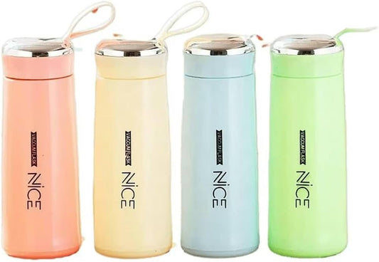 Nice™ Colorful Vacuum Flask – 350ml Stainless Steel Thermal Bottle