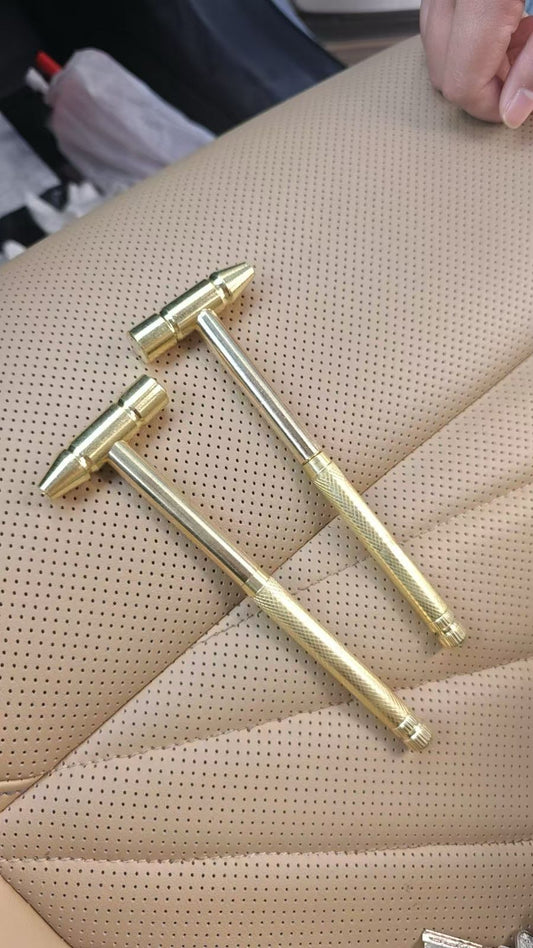 Gold-Tipped Mini Hummers - Car Decor