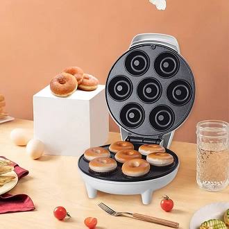 6-Hole Non-Stick Donut Maker - Perfect for Homemade Donuts