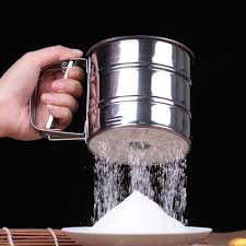 Stainless Steel Flour Sifter - Perfect for Baking