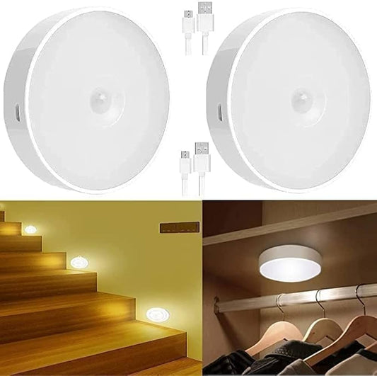 Smart Motion Sensor Light – Wireless, Rechargeable & Energy-Saving LED