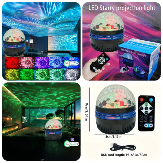 Q6 Mini High Quality LED Multicolor Starry Sky Lighting Projection