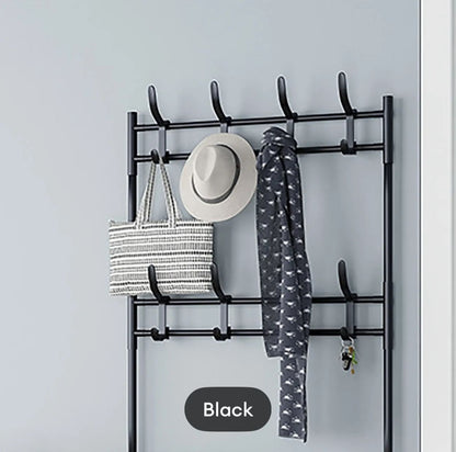 Multi-Function 4-Tier Shoe Rack with Side Hanger – Clothes & Shoe Storage Organizer for Entryway & Living Room