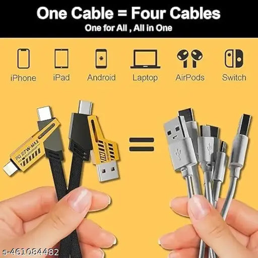4-in-1 Multi USB Charging Cable