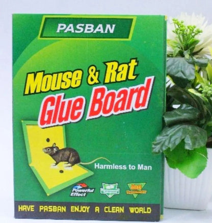 Mouse Trap Glue Board – Strong Adhesive Rat & Mouse Catcher (Pack of 3)