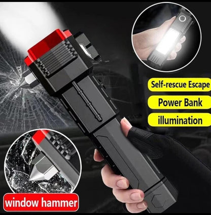 Multifunction Portable Led Flashlight Rechargeable