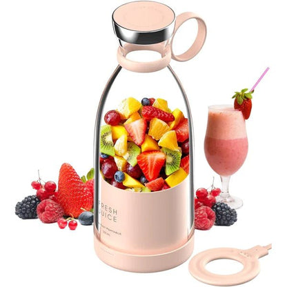 Mini Portable Juicer – USB Rechargeable Personal Blender for Smoothies & Shakes (With Premium Box Packing)