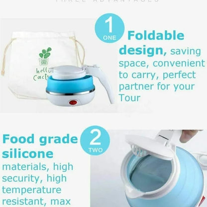⚡ Fast Water Boiling Portable Travel Kettle ⚡
