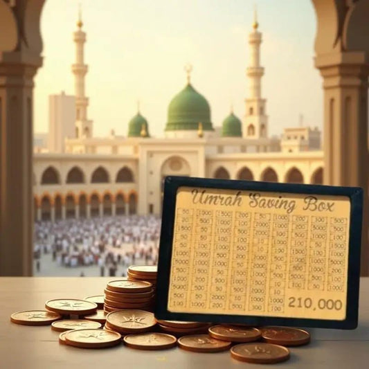 Umrah Saving Box – Wooden